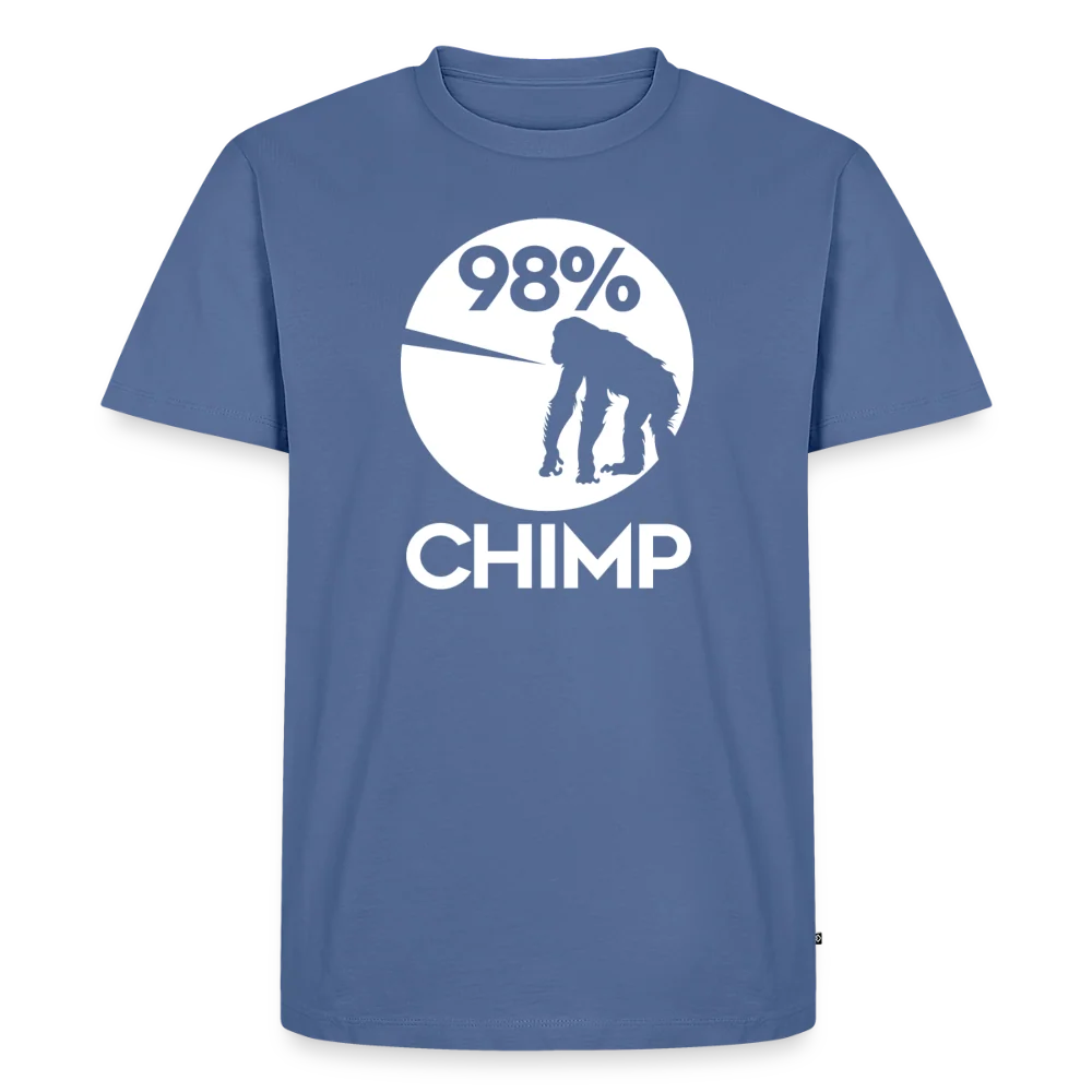 "98% Chimp" - Funny, Humor, Graphic Printed PREMIUM Men's T-Shirt | TEE
