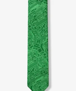 Circuit Board Skinny Tie