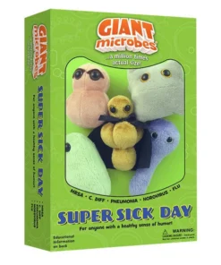 Super Sick Day - GIANTmicrobes® Plush Toy Gift Box